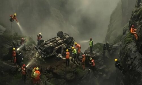 बड़ा सड़क हादसाः 400 फीट गहरी खाई में गिरी कार, 6 की दर्दनाक मौत…पिकनिक मनाने निकले थे सभी