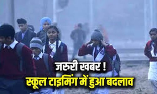 CG : छत्तीसगढ़ में शीतलहर का प्रकोप जारी, स्कूलों के समय में हुआ बदलाव, आदेश जारी