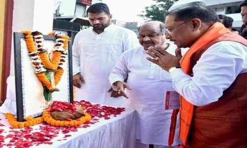 छत्तीसगढ़ के 25 वर्ष पूरे — मुख्यमंत्री विष्णुदेव साय ने छत्तीसगढ़ महतारी को किया नमन, राज्यवासियों के विकास का नया संकल्प