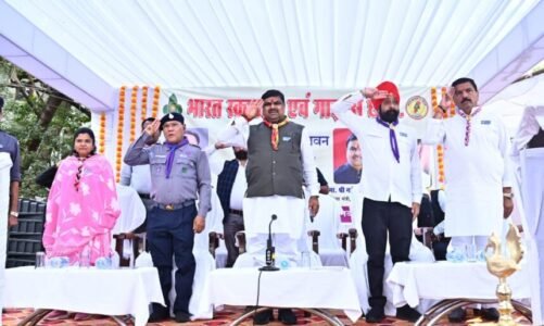 CG : स्कूल शिक्षा मंत्री गजेंद्र यादव ने किया भारत स्काउट्स एवं गाइड्स के राज्य मुख्यालय भवन का भूमि पूजन