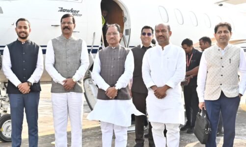 मुख्यमंत्री ने स्टेट हैंगर से विमान परिचालन सेवा का किया शुभारंभ