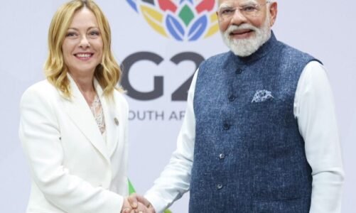 प्रधानमंत्री मोदी–जॉर्जिया मेलोनी की अहम मुलाकात: भारत–इटली रणनीतिक साझेदारी को नई गति