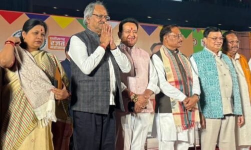 अंतरराष्ट्रीय व्यापार मेले में छत्तीसगढ़ की कला–संस्कृति का दमदार प्रदर्शन, सांसद अग्रवाल हुए शामिल