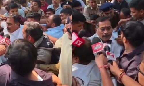 ब्रेकिंग : अमित बघेल ने किया सरेंडर, समर्थकों और पुलिस में हुई तीखी झड़प, भारी बल तैनात