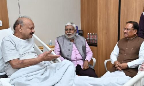 CG NEWS : विधायक भैयालाल राजवाड़े अस्पताल में भर्ती, मिलने पहुंचे मुख्यमंत्री साय