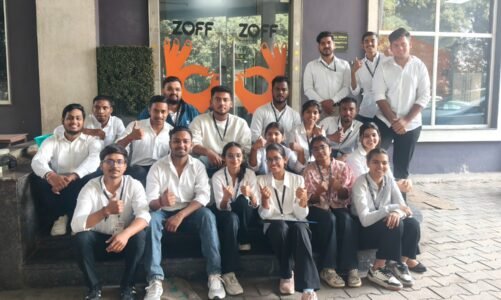 मैट्स विश्वविद्यालय के B.Com विद्यार्थियों ने भनपुरी, रायपुर स्थित Asquare Foods Zoff Spices का उद्योग भ्रमण किया”